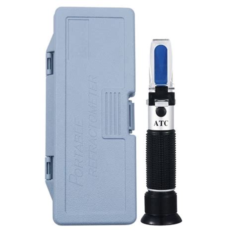 brix specific gravity refractometer w atc|brix refractometer specs.